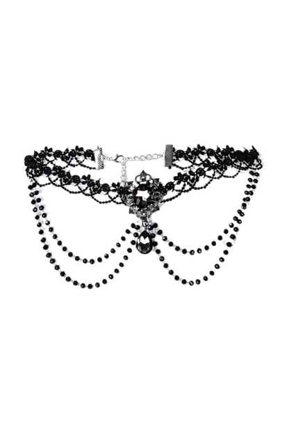Dragonborn Gothic Dress + Necklace