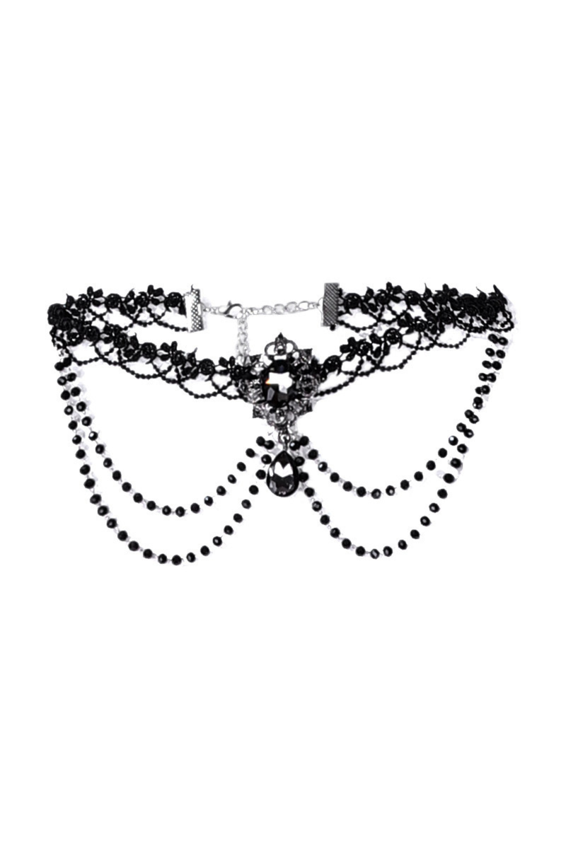 Dragonborn Gothic Dress + Necklace