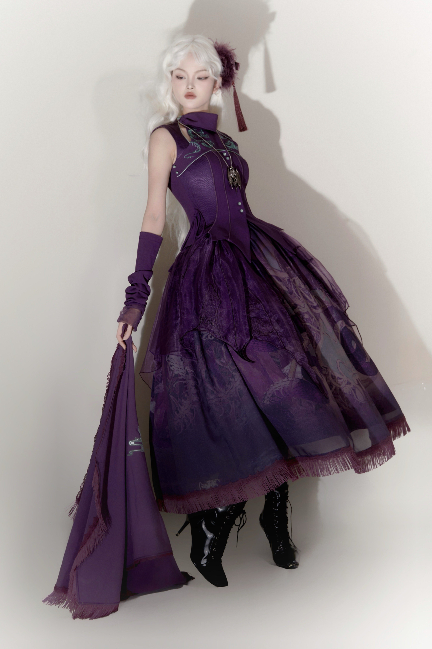Mode Dragon Lolita Top + Skirt