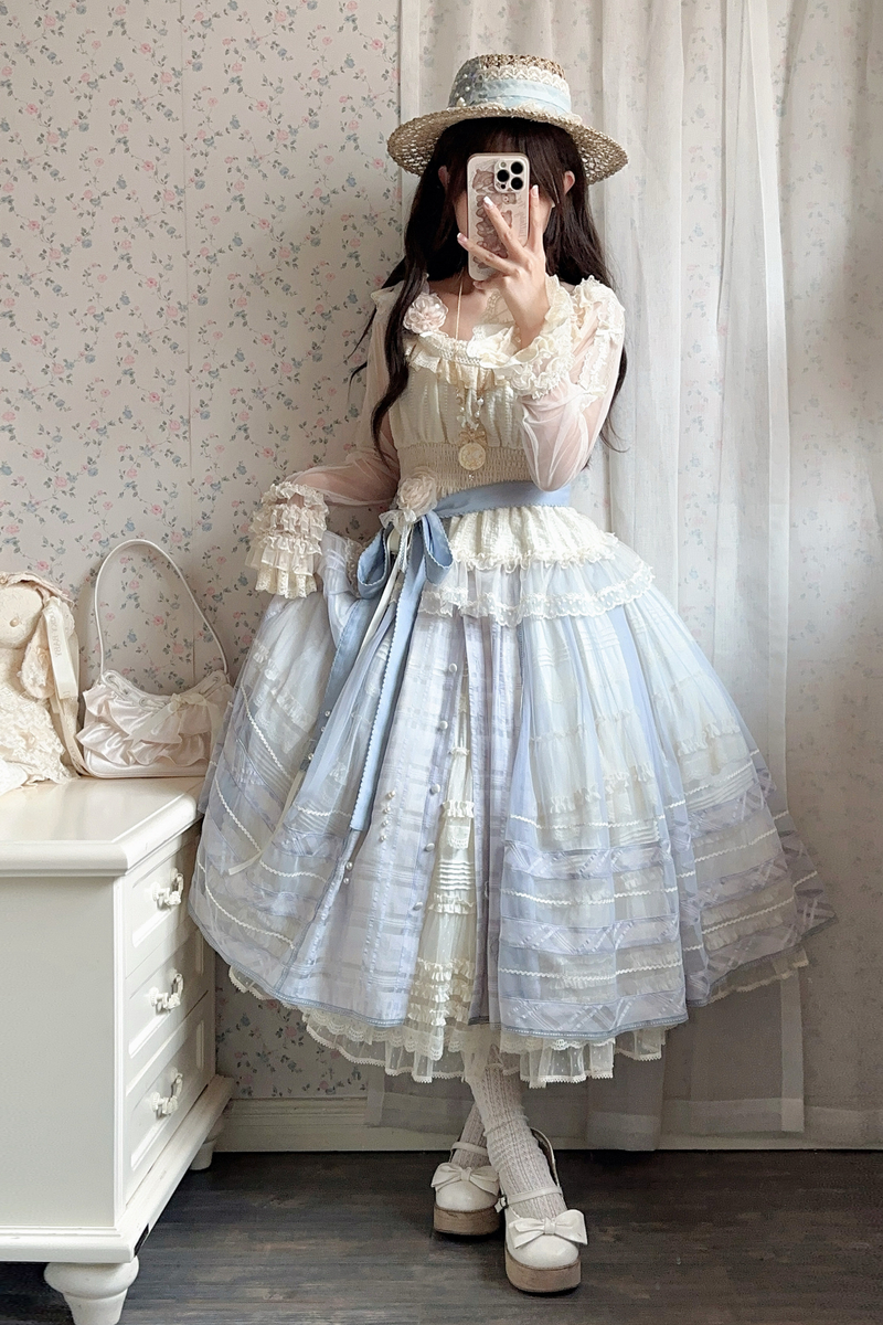Retro Chiffon Sweet Lolita