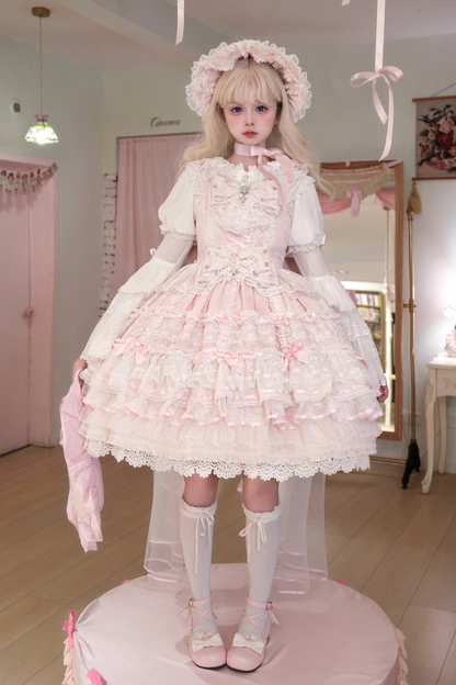 Lace Sweet Lolita Dress Set