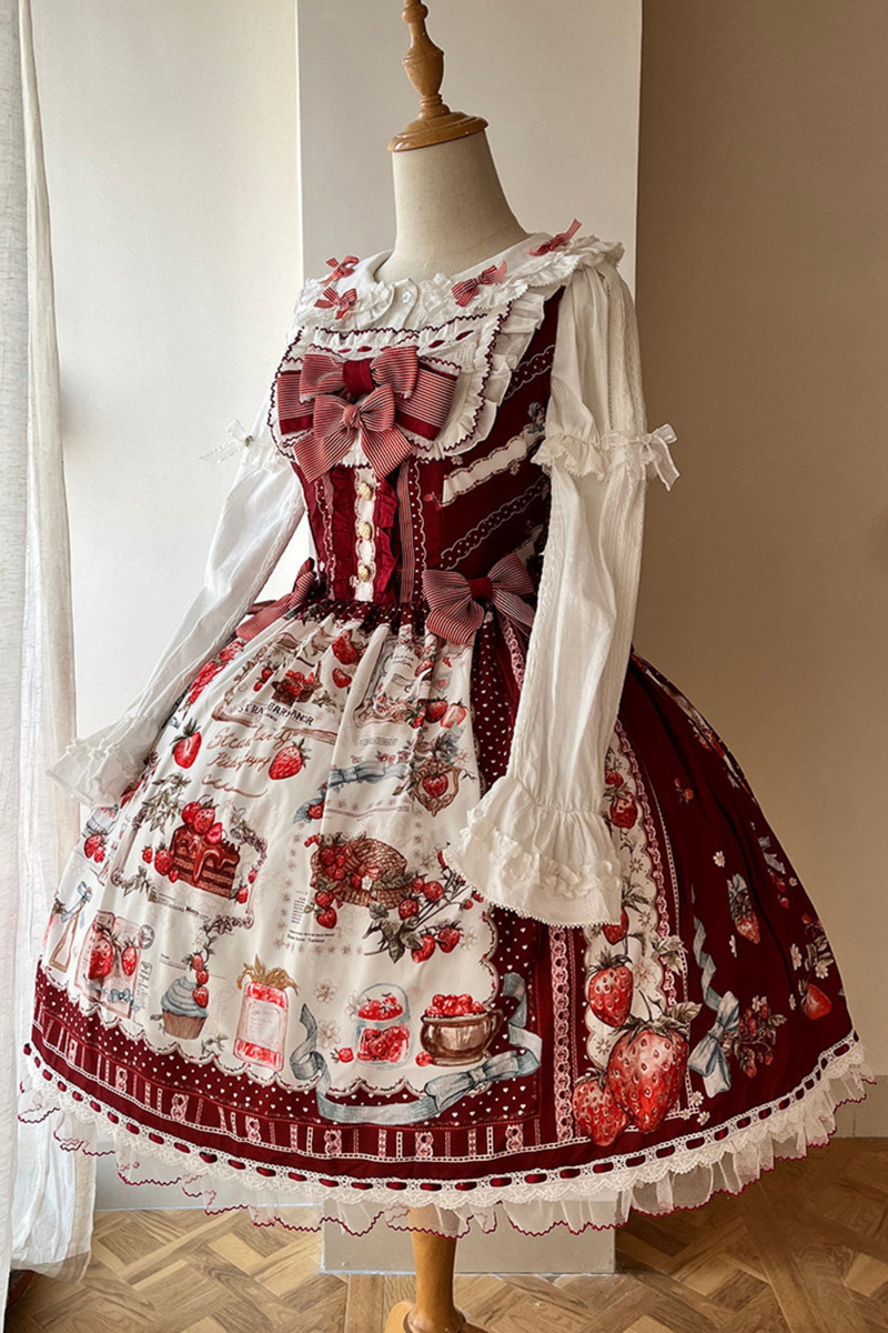 Strawberry Manor Lolita Suspender Dress