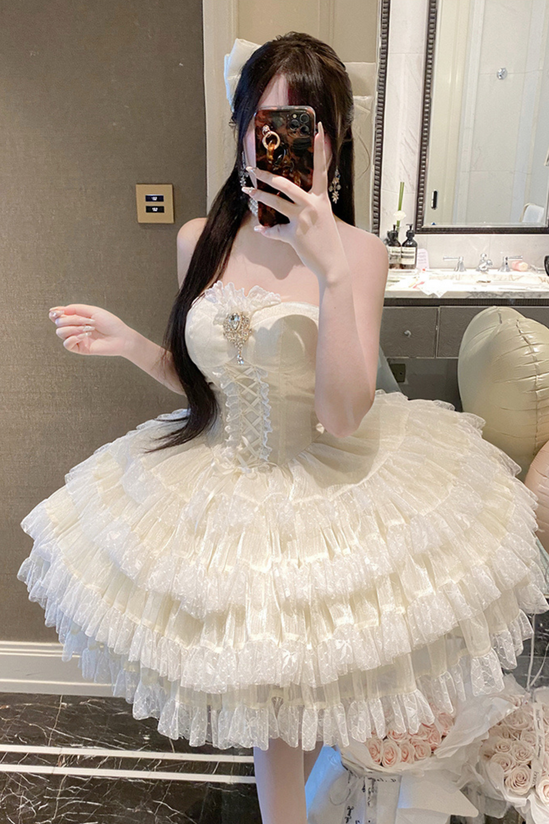[pre-order] Romantic Ruffled Lolita Dress