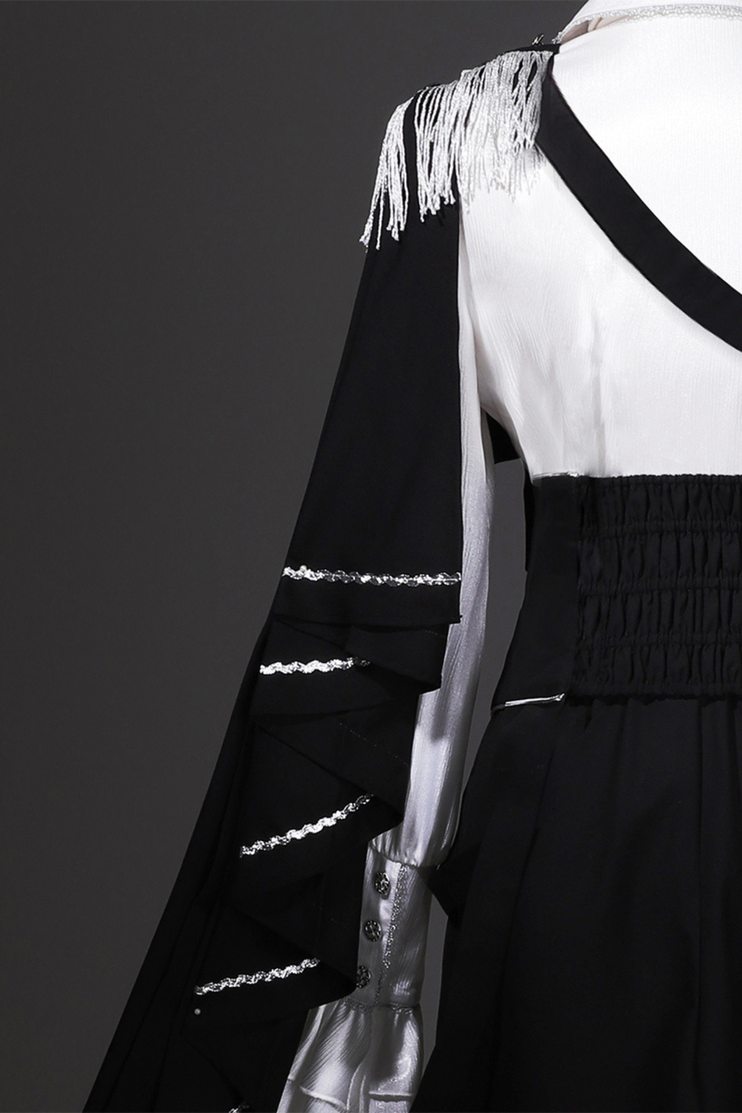 Monochrome Prince Top + Corset + Pants