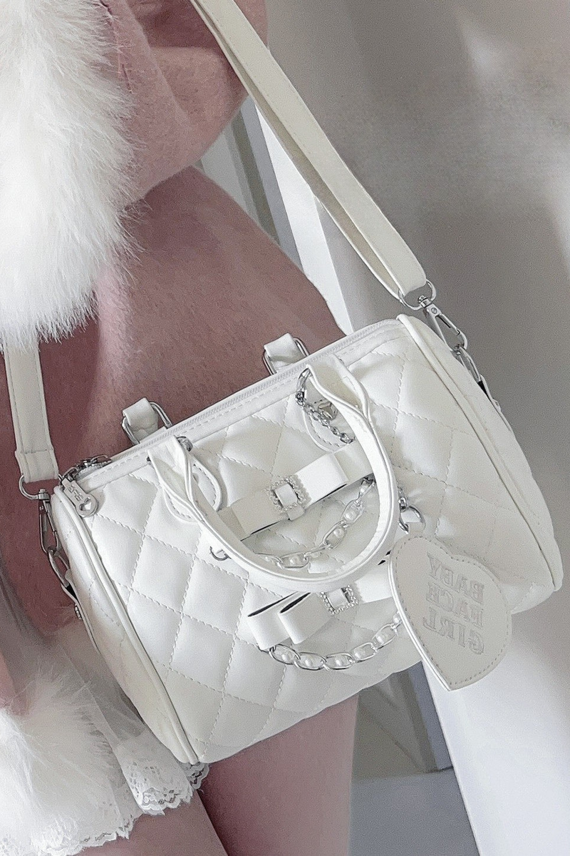 Quilted Ribbon Mini Bag