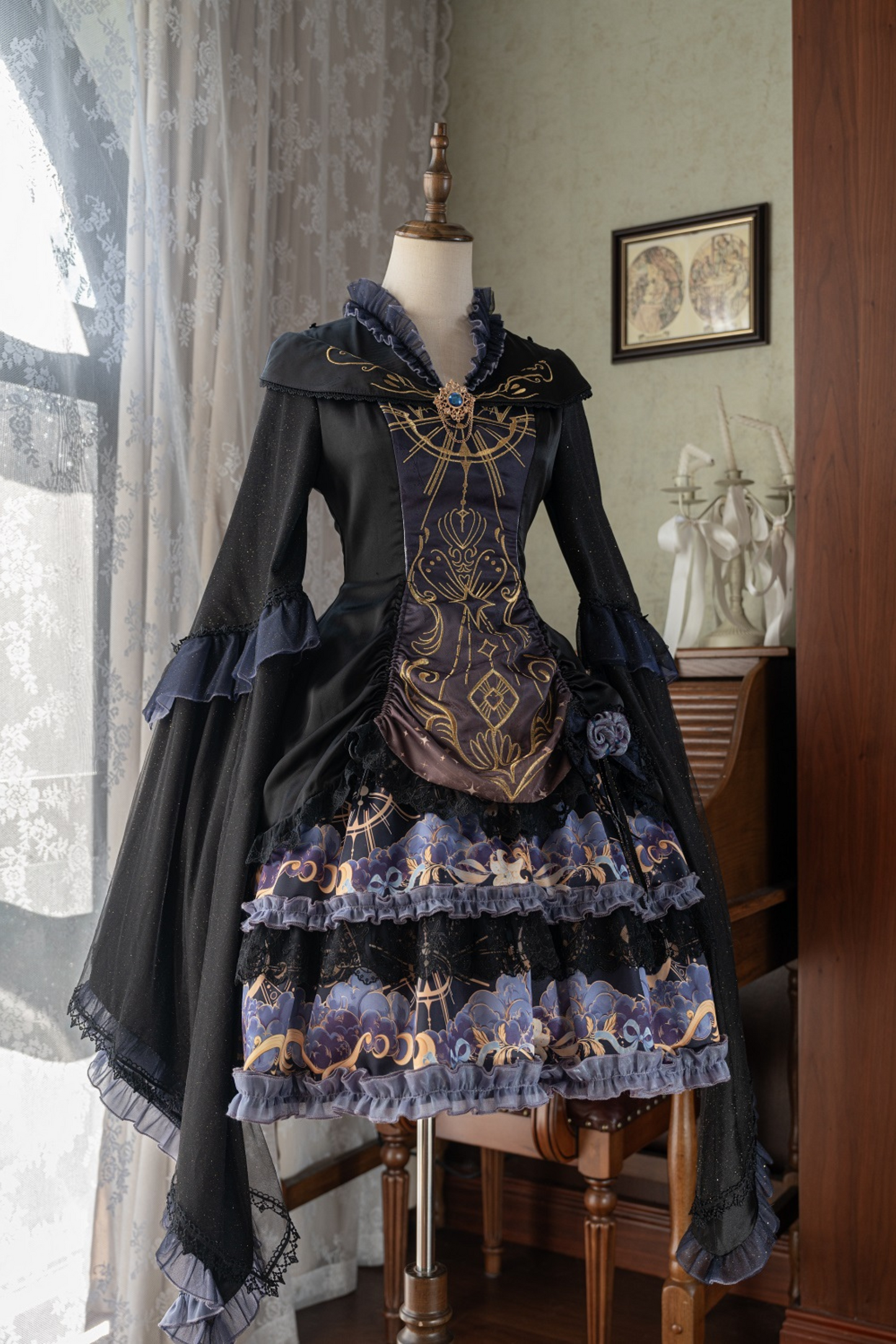 Magician Lolita Dress + Cloak