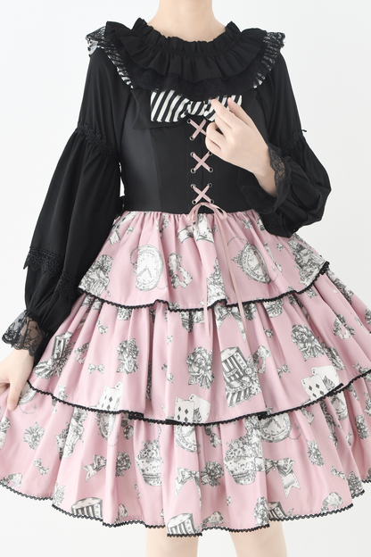 Off-shoulder Long Sleeve Romantic Blouse