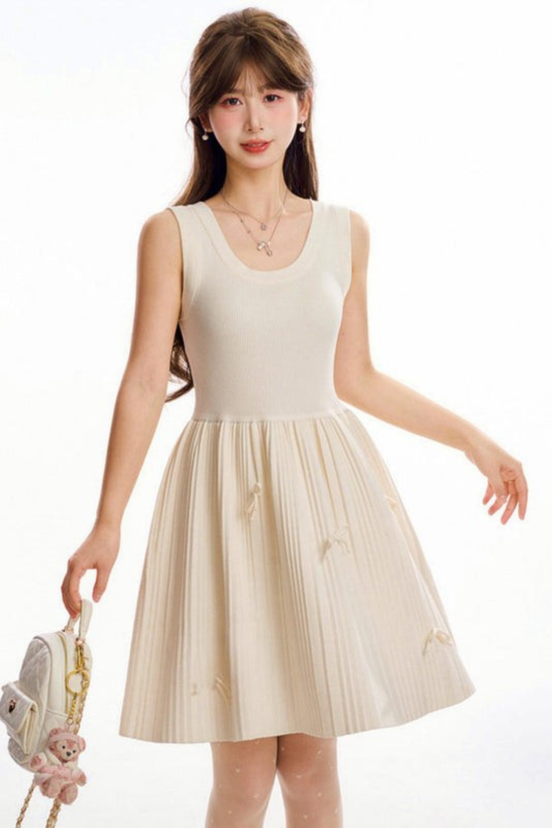 Princess Ribbon Sleeveless Dress