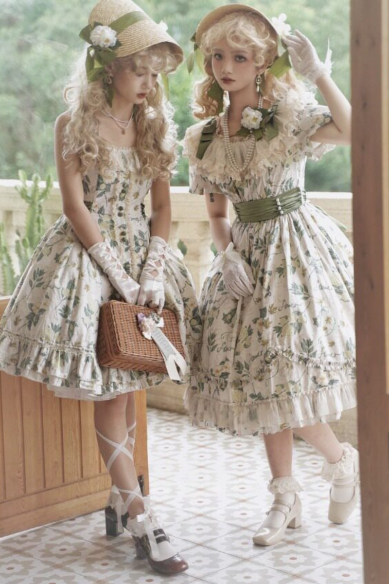 Camellia Moon River Jumper Skirt
