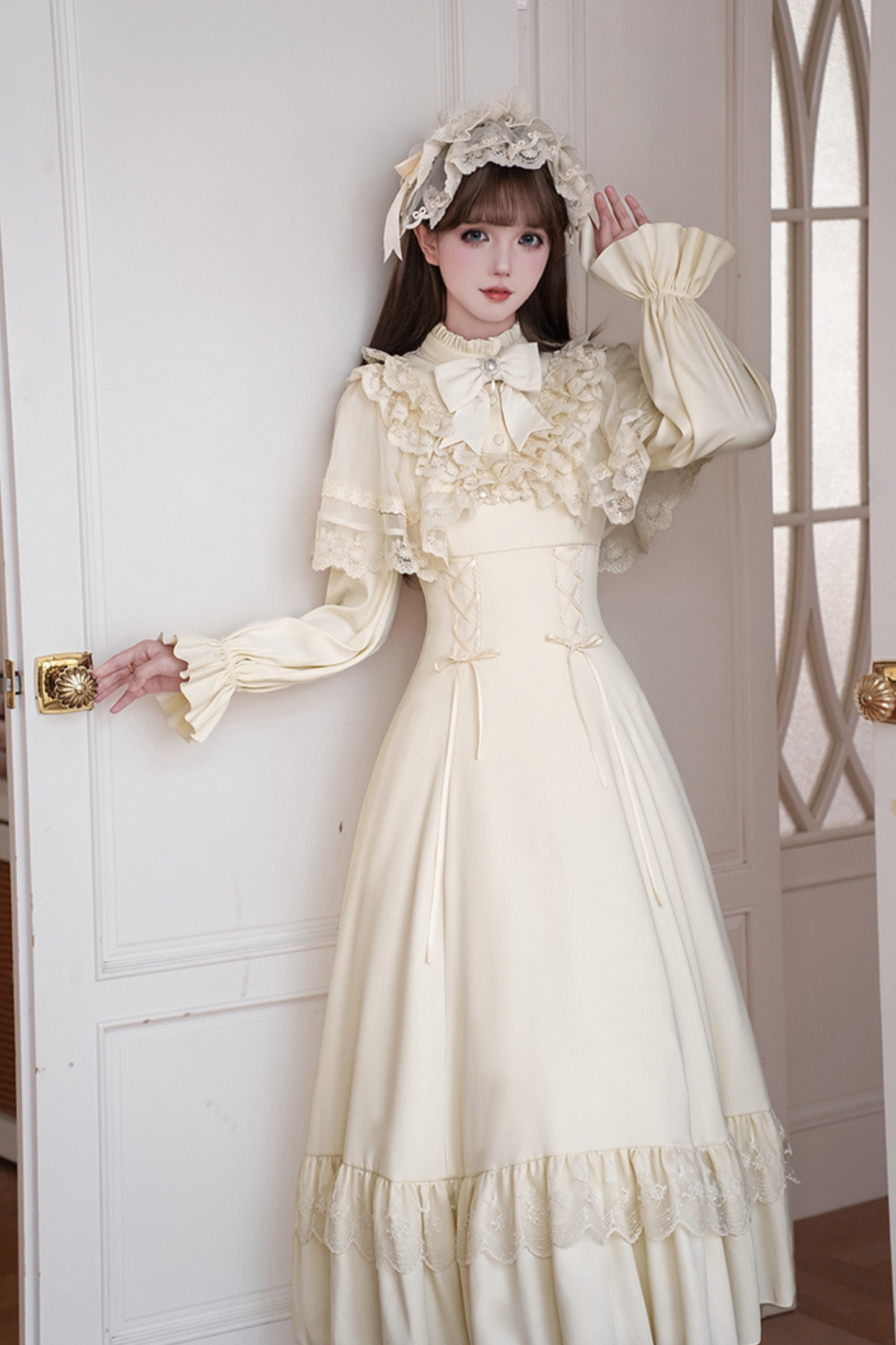 Dress + Shawl + Ribbon + Headdress