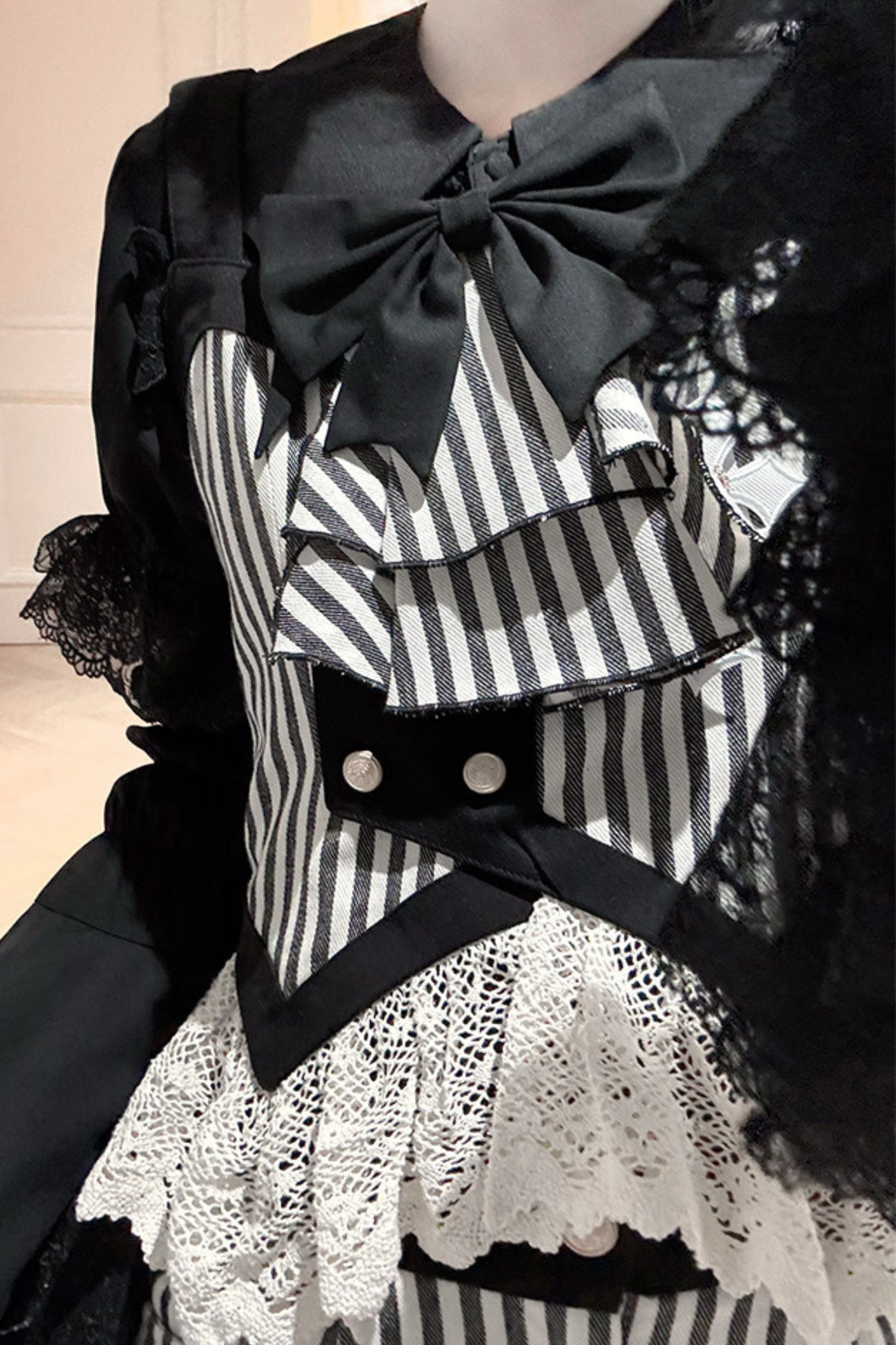 [pre-order Deadline: April 27] Striped Gothic Vest + Shirt + Pants + Skirt + Tail + Accessories