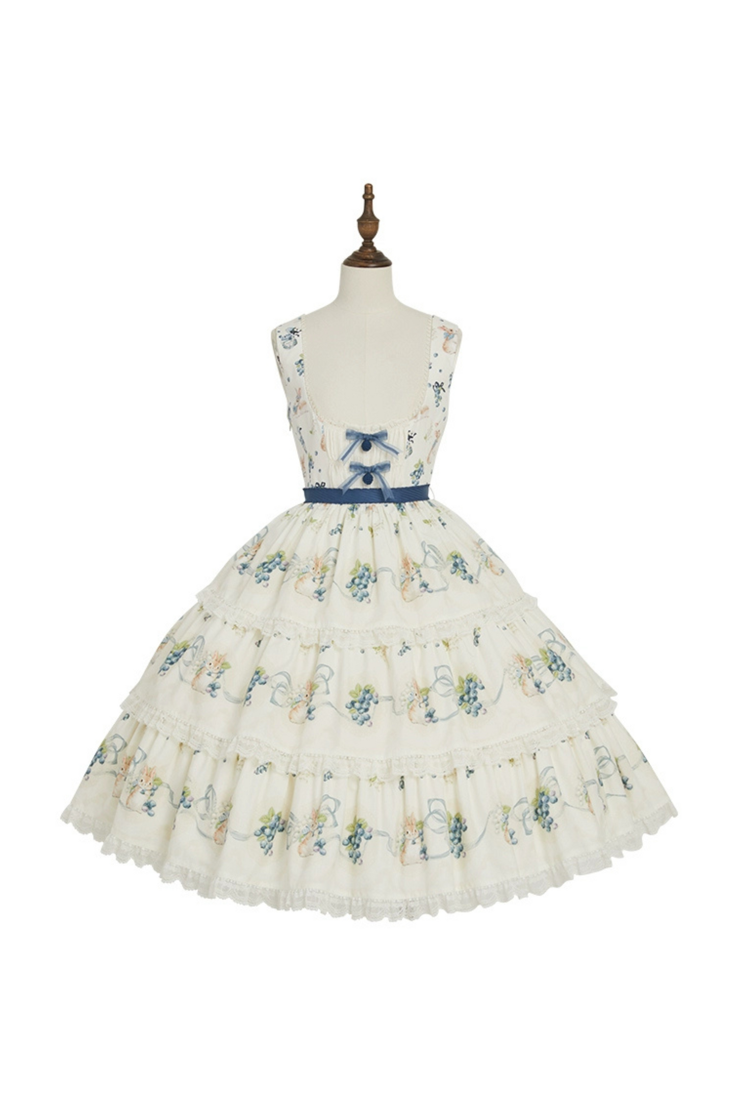Benny's Blueberry Garden Lolita Jumper Skirt + Dress + Inner Shirt