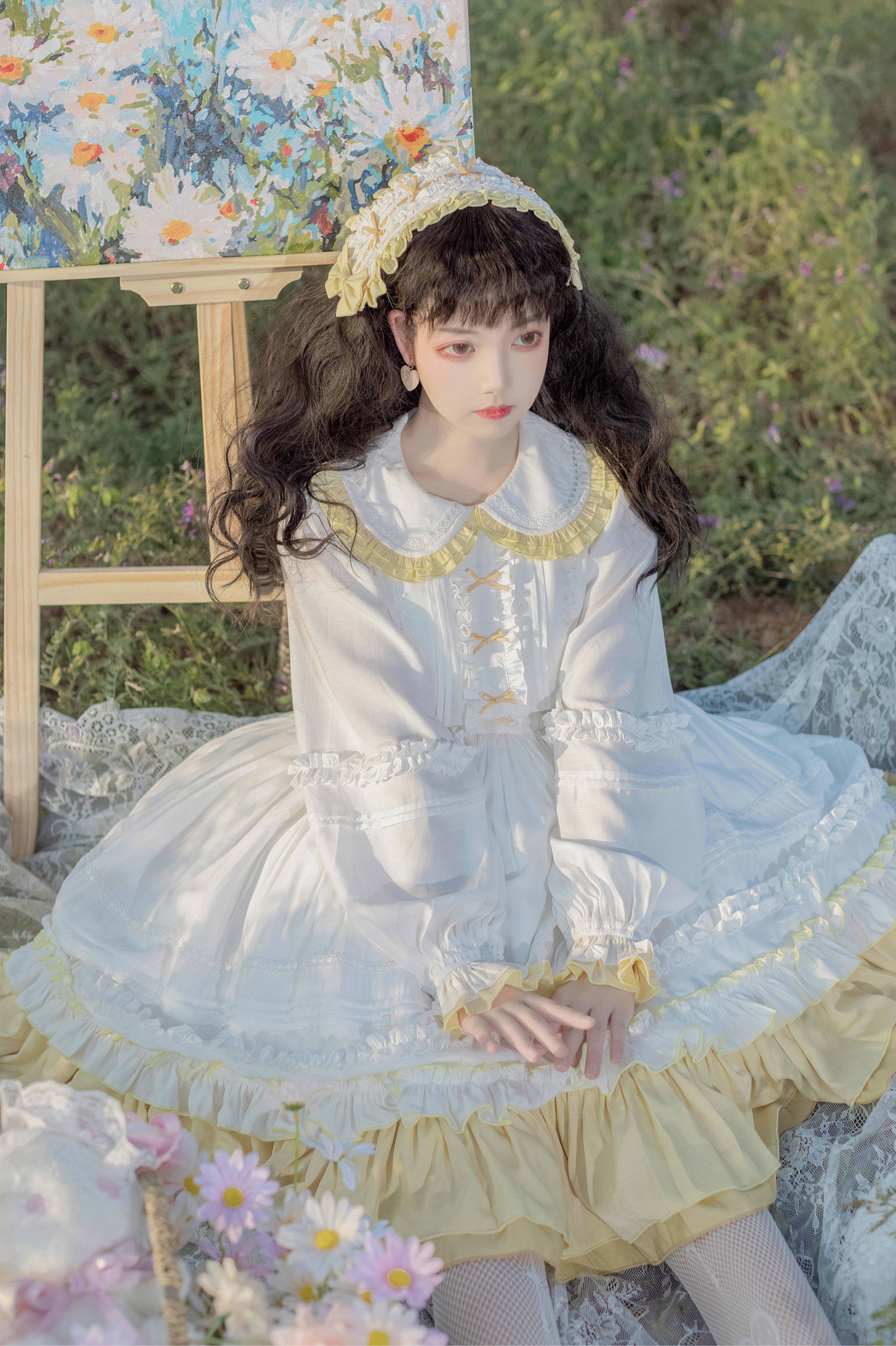 Doll Lolita Dress + Headband