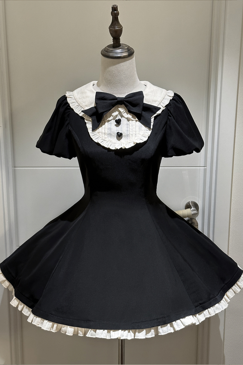 Little Maid Lolita Dress + Apron + Sleeves + Headband