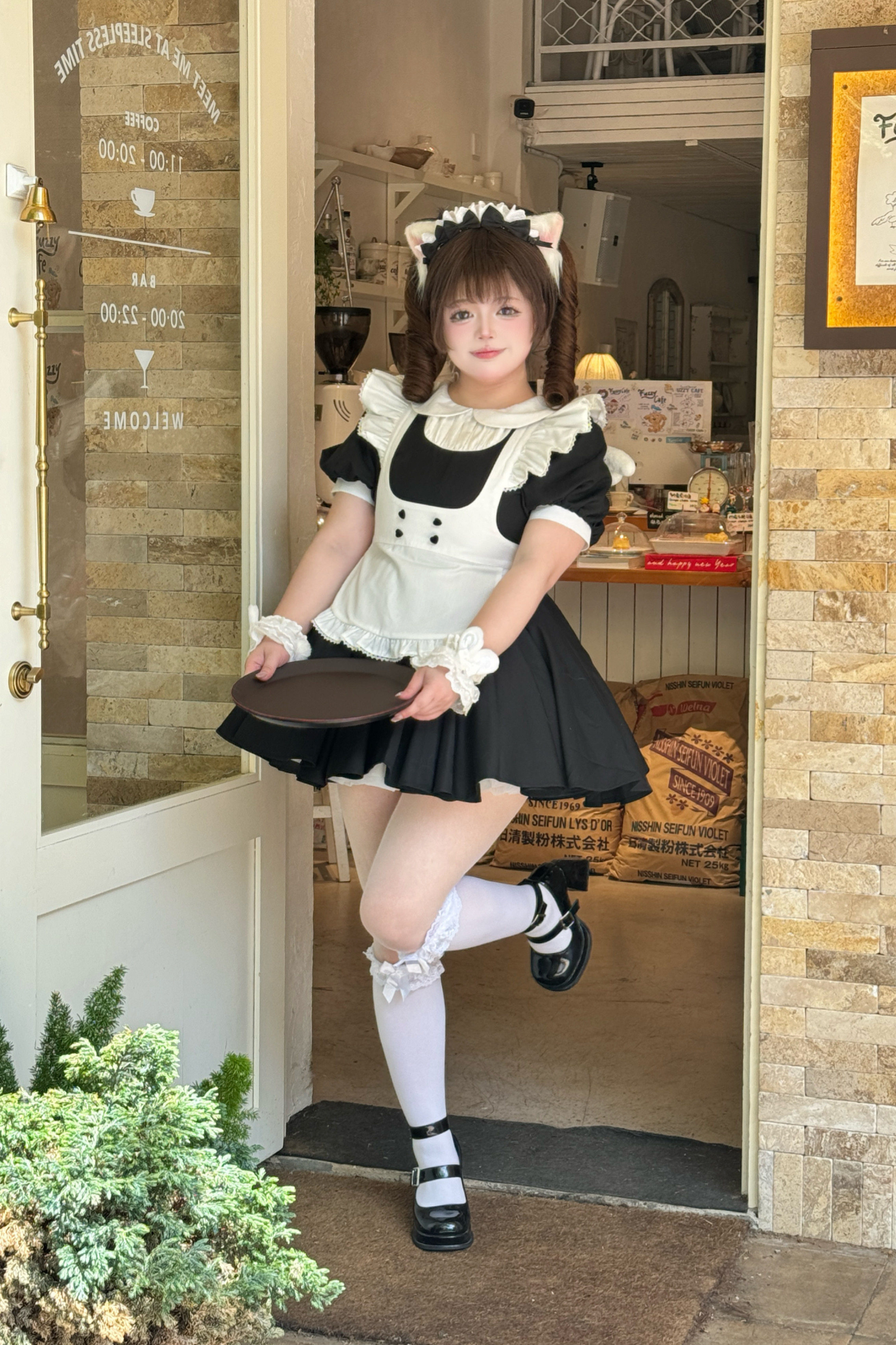 Glass Doll Maid Lolita Dress + Apron