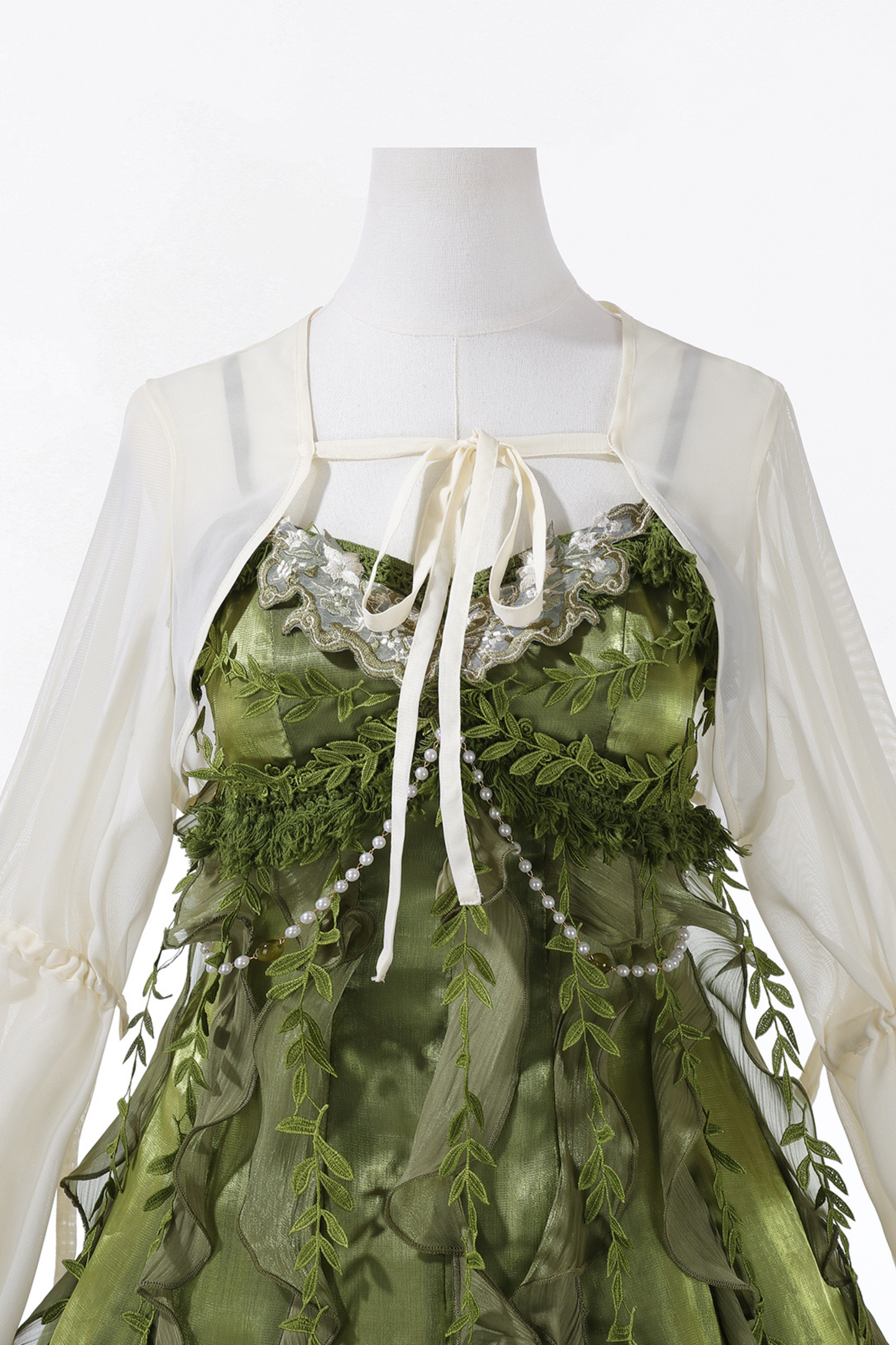 Forest Girl Chinese-style Dress + Top + Skirt