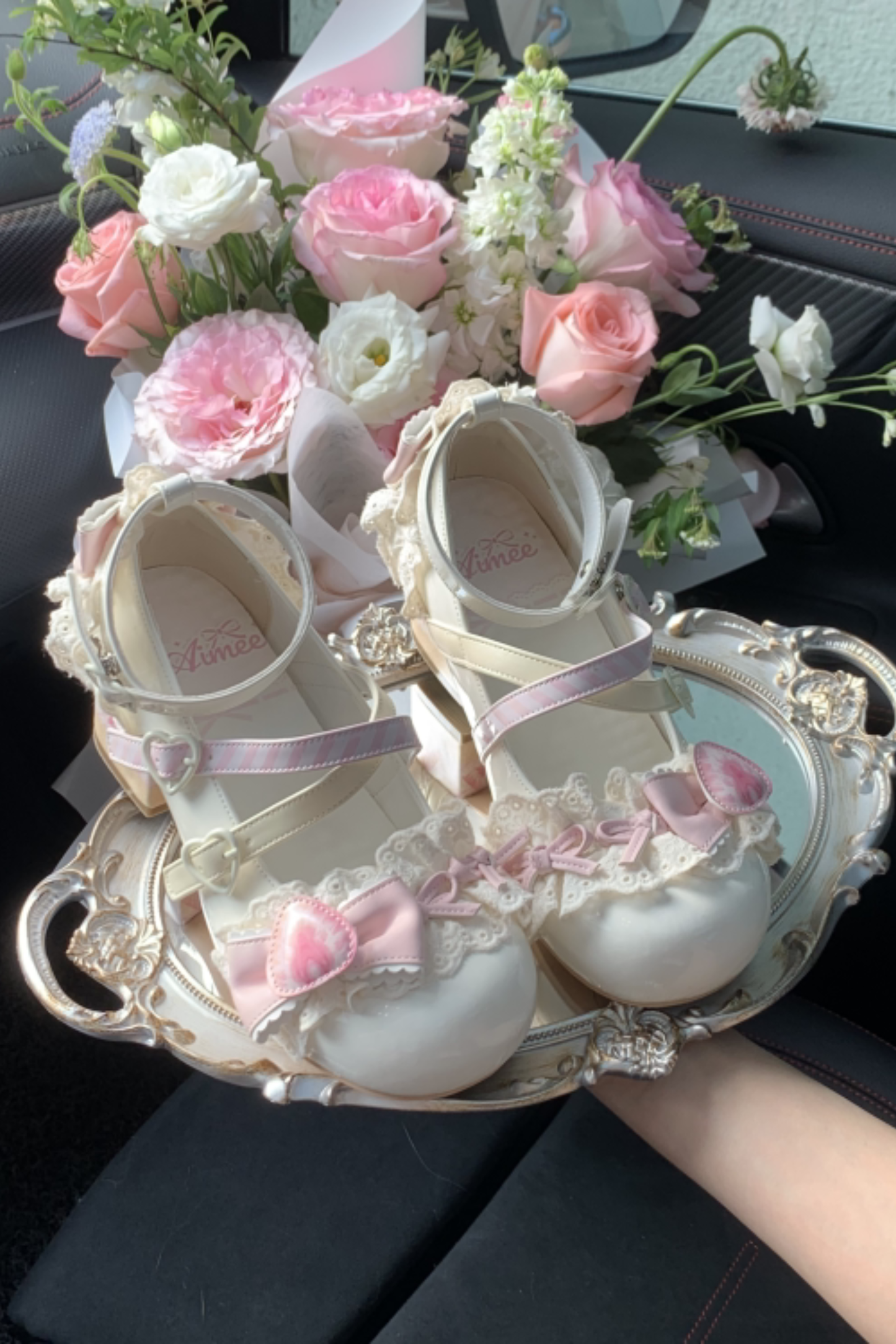 Strawberry Lolita Mary Jane Shoes