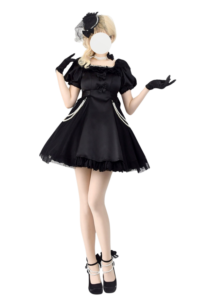 Mystery Girly Ribbon Dress + Accessories