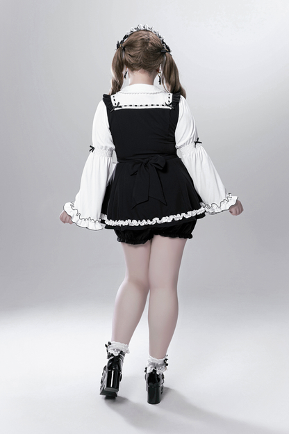 Sweet Maid Top + Shorts + Apron