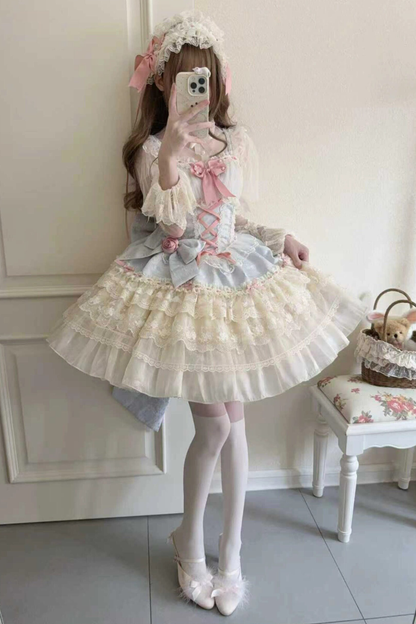 Princess Sweet Lolita Dress + Tail