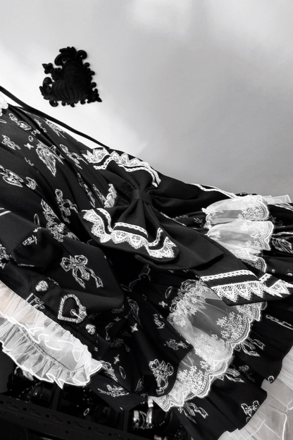 Galaxy Dark Lace Dark Kawaii Yukata