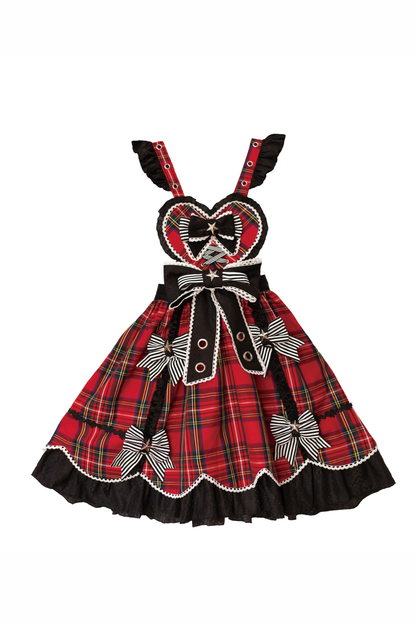 Sweetheart Rock Lolita Dress + Headband