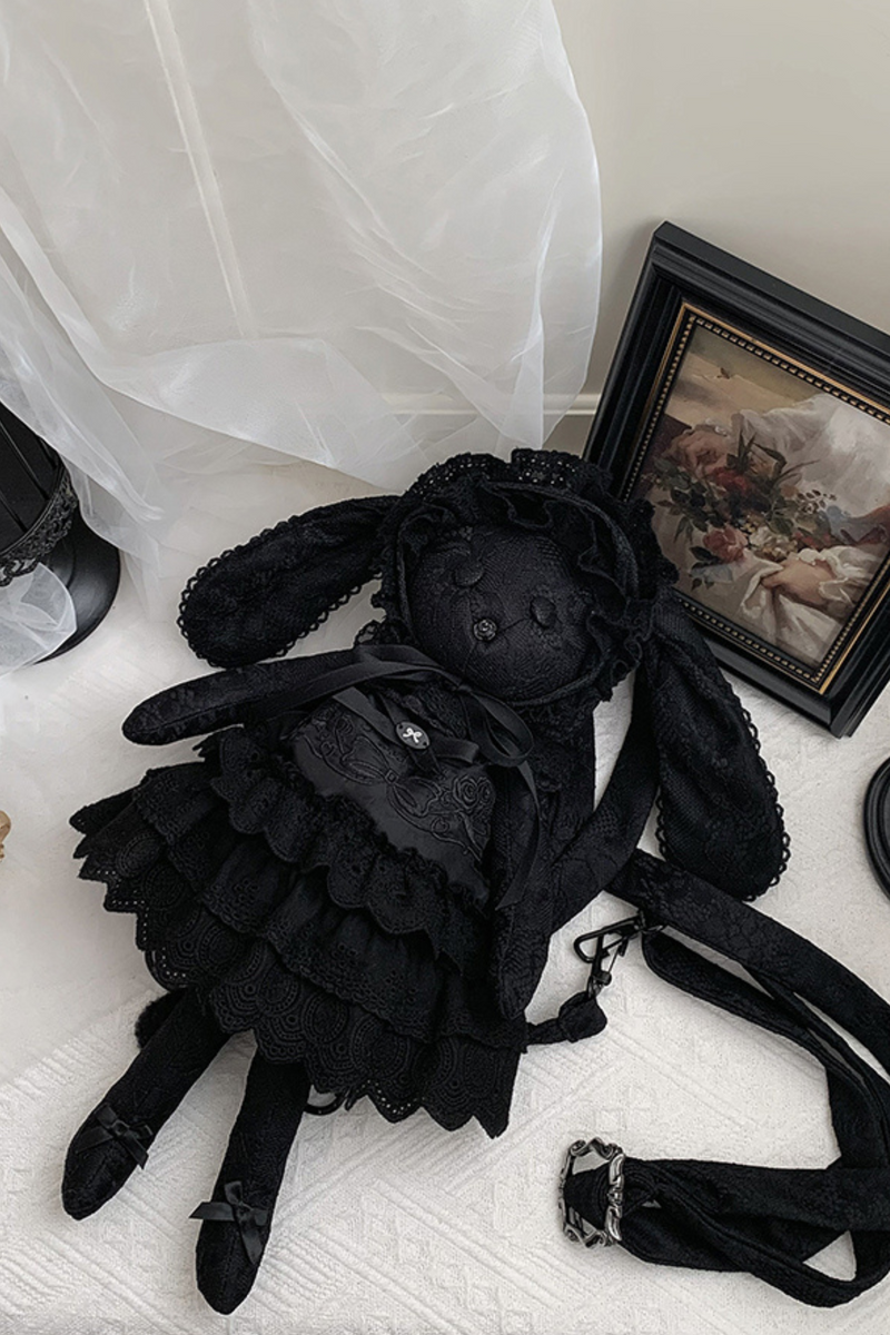 [pre-order] Lace Dark Bunny Bag