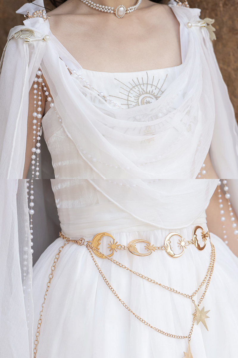 Fairy Classical Lolita Camisole Dress + Hooded Cape
