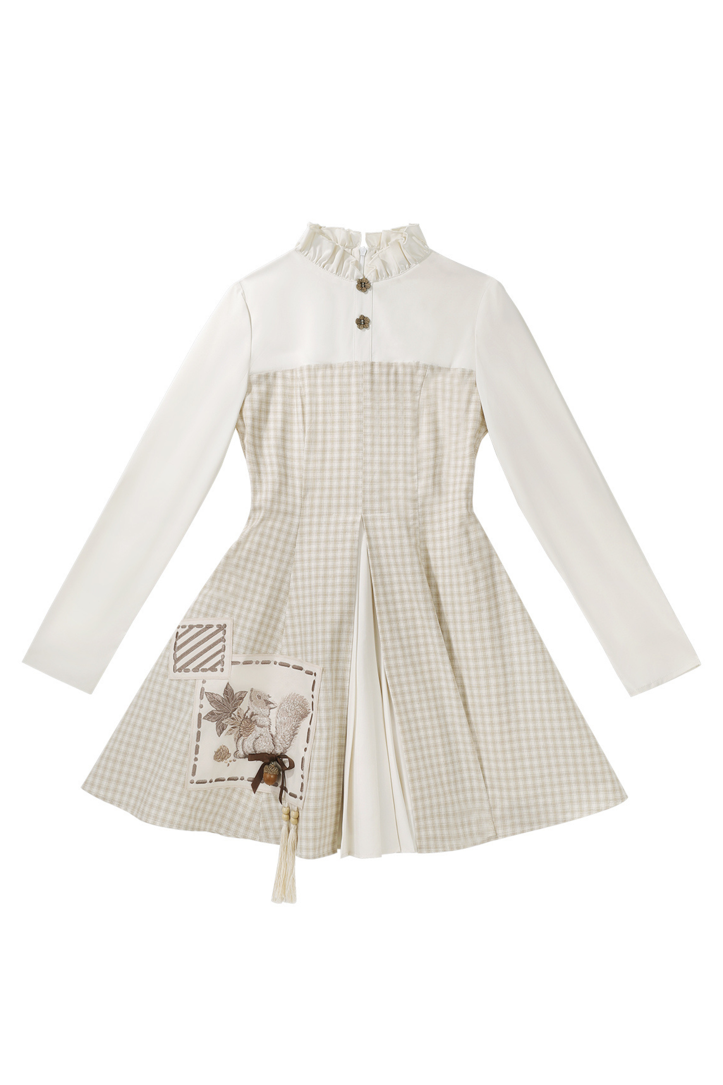 Retro Island Plaid Dress + Outerwear