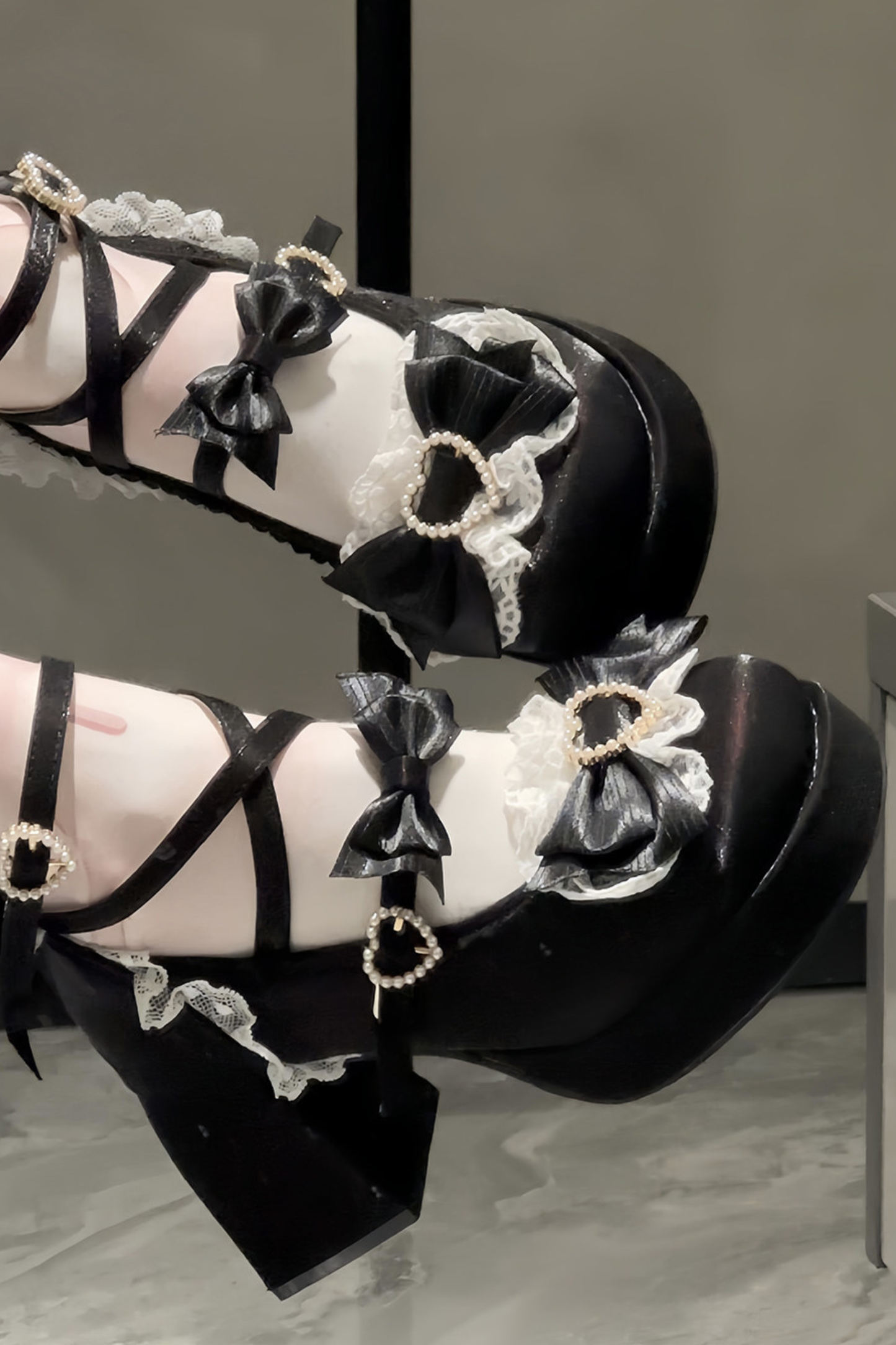Ribbon Lolita Heels