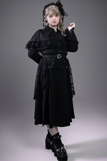 Lace Gothic Shirt + Skirt