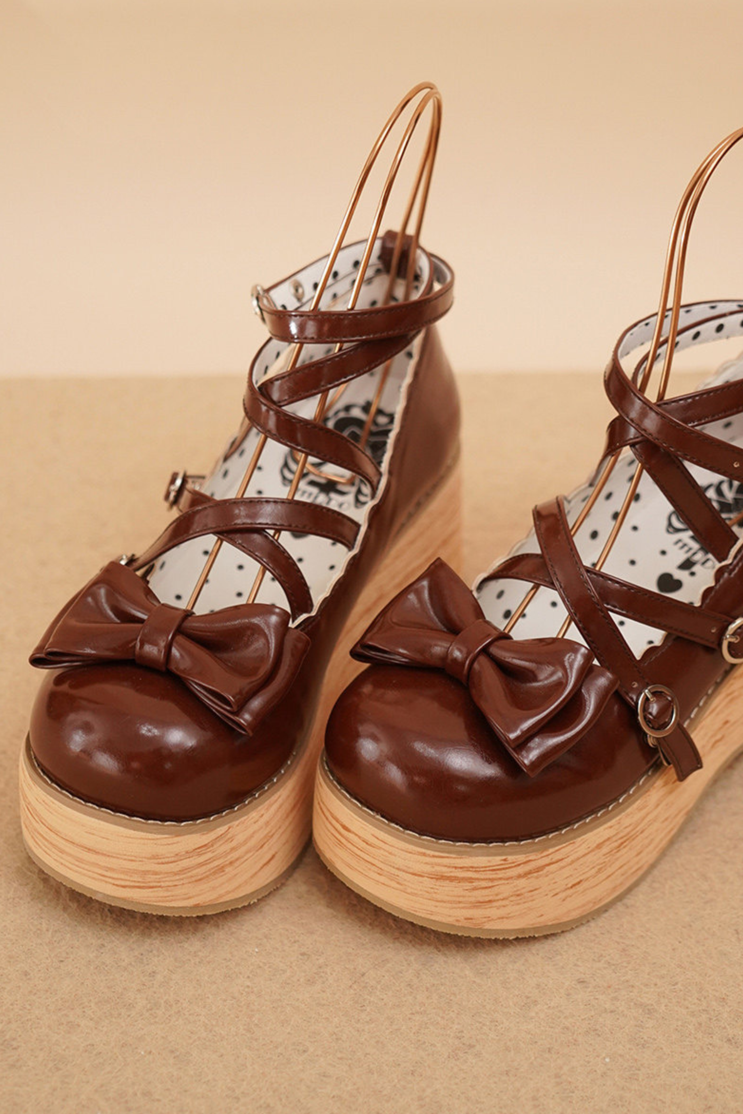 Ribbon Flat Lolita Shoes