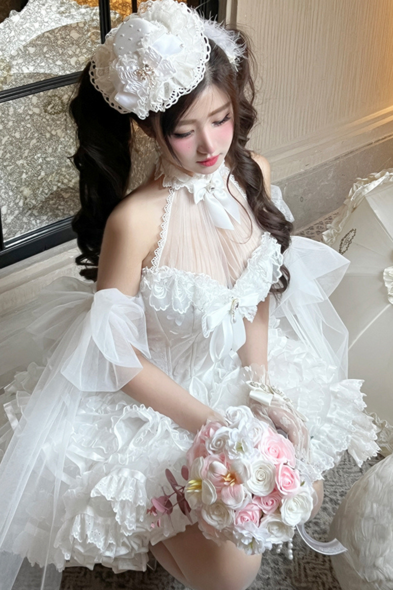 [pre-order] Short Swan Lolita Dress