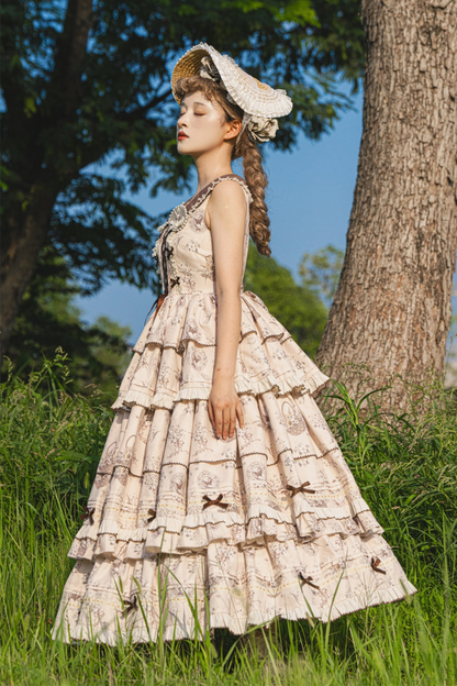 Bunning Time Lolita Dress + Doll Cardigan