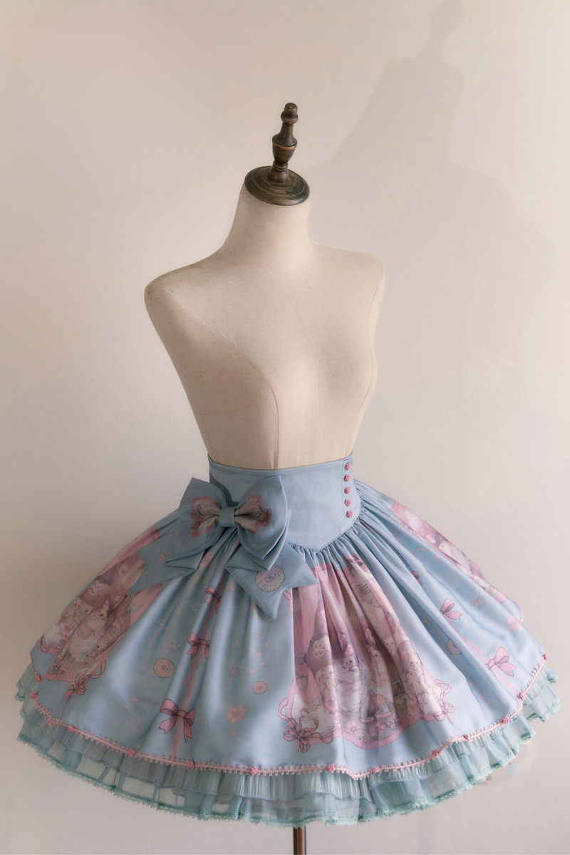 Dreamcore Ballet Lolita Top + Skirt