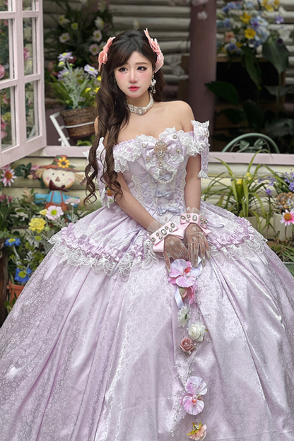 Off-shoulder Sweet Clara Lolita Dress