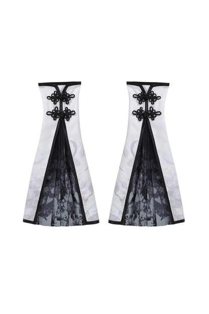 Chinese Big Sleeve Cape + Shirt + Long Skirt + Waist Belt + Chinese Top + Skirt + Camisole Dress + Leg Warmers
