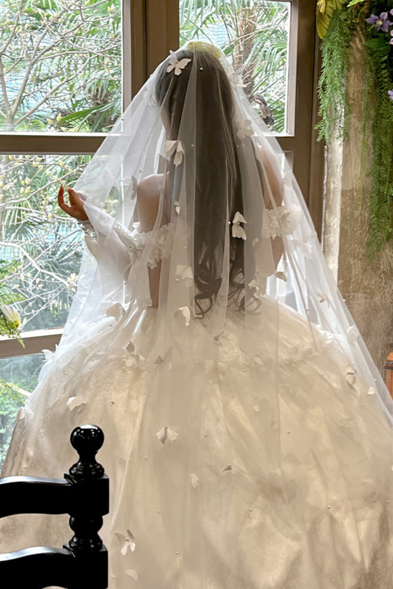 Wedding Moonlight Formal Dress + Veil