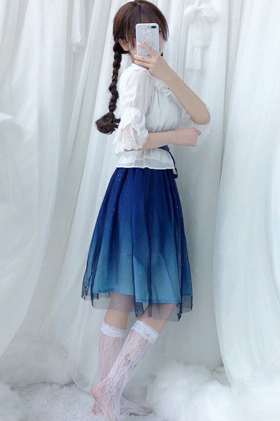 Fairy Lolita Starry Sky Dress Set