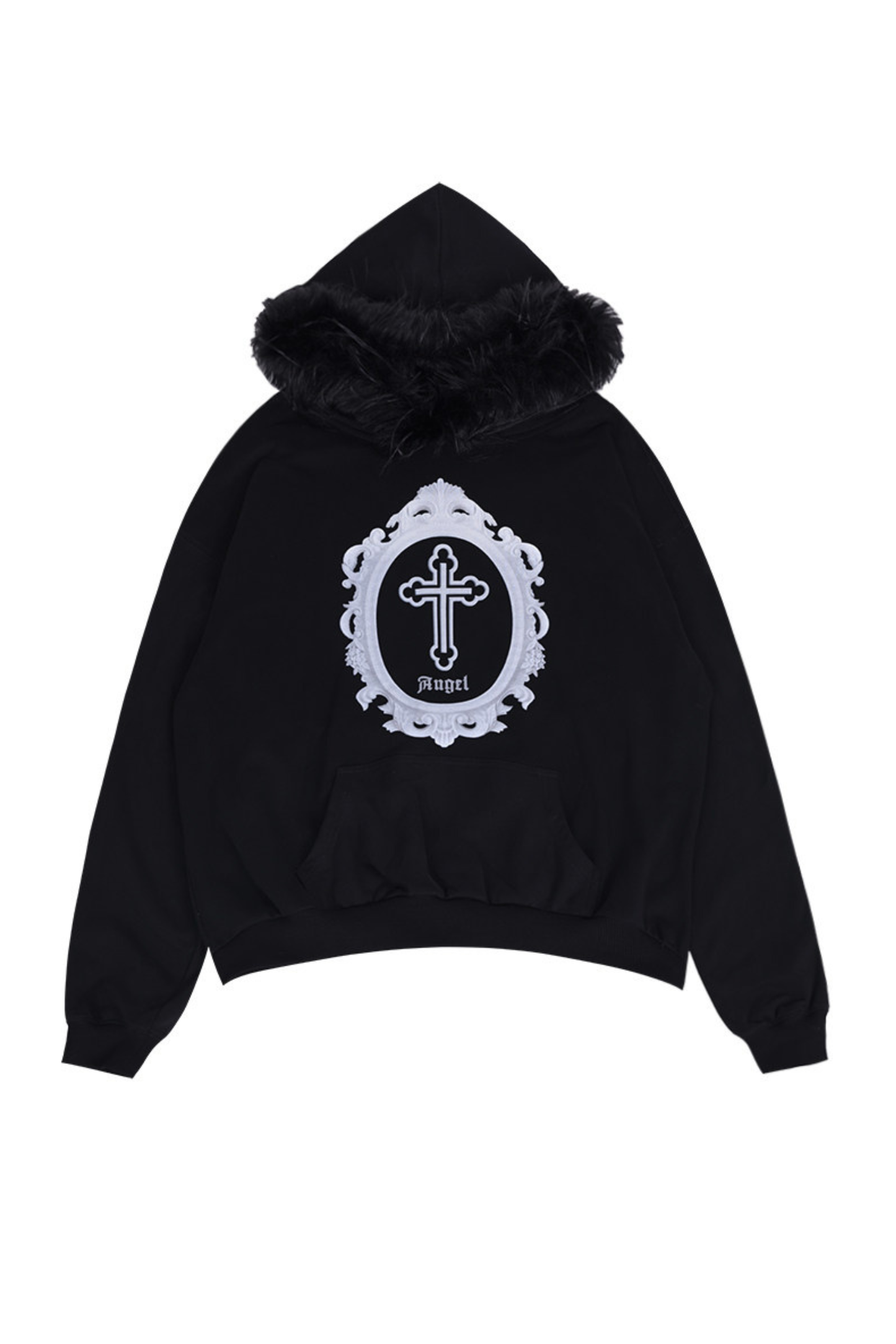 Fur Hood Loose Top