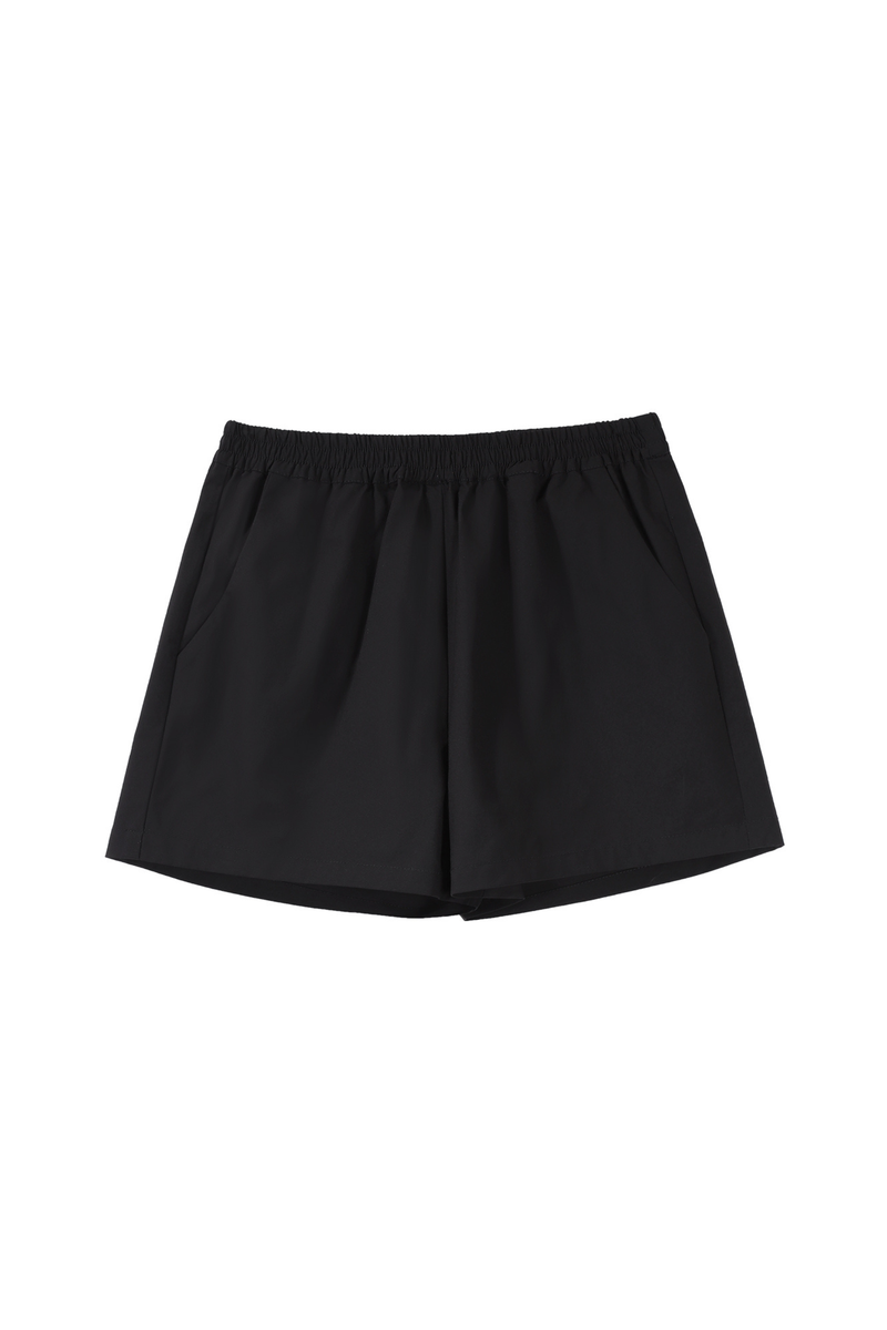 Dark Hooded Jacket + Shorts + Leg Covers