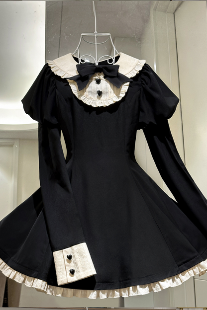 Little Maid Lolita Dress + Apron + Sleeves + Headband