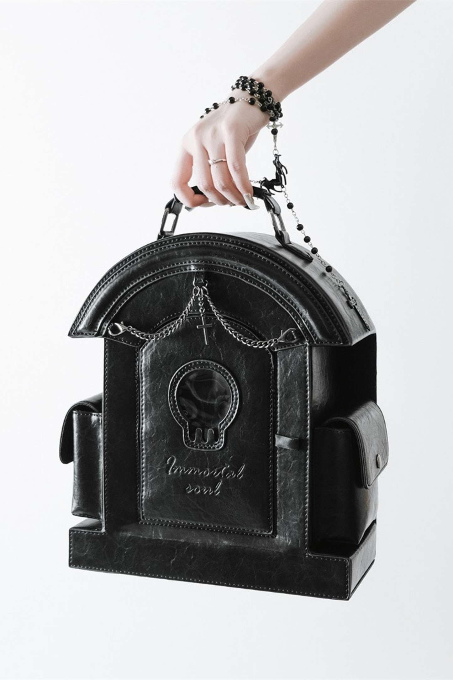 Gothic Pain Lolita Skull Bag