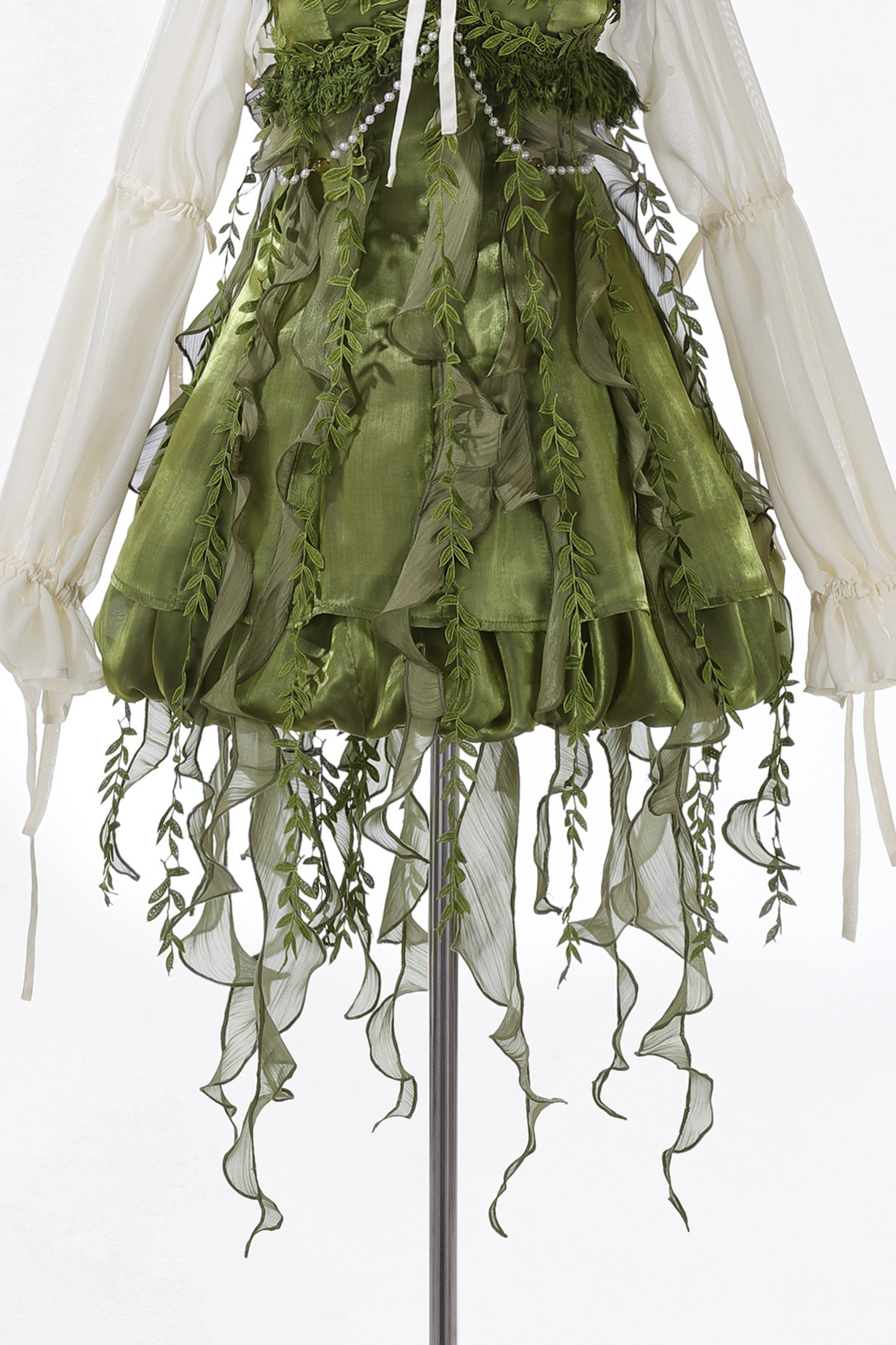 Forest Girl Chinese-style Dress + Top + Skirt