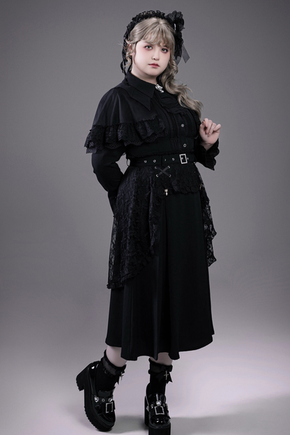 Lace Gothic Shirt + Skirt