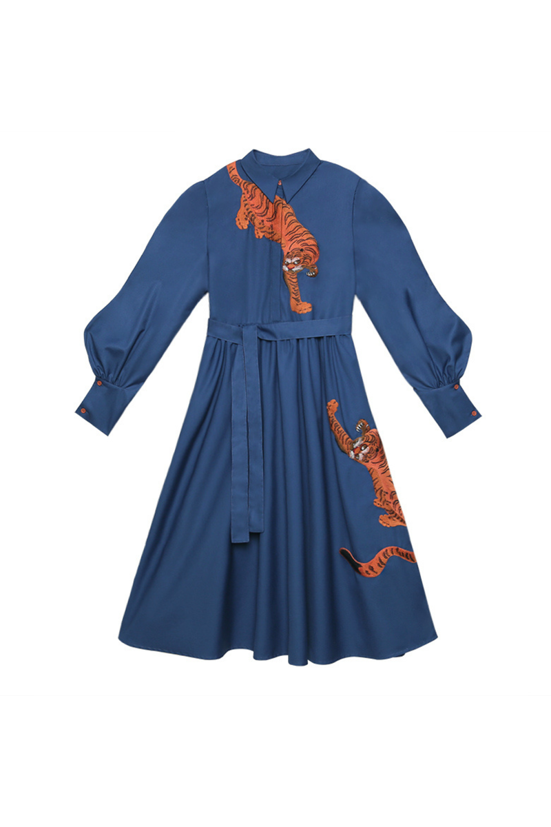 French Tiger Dress