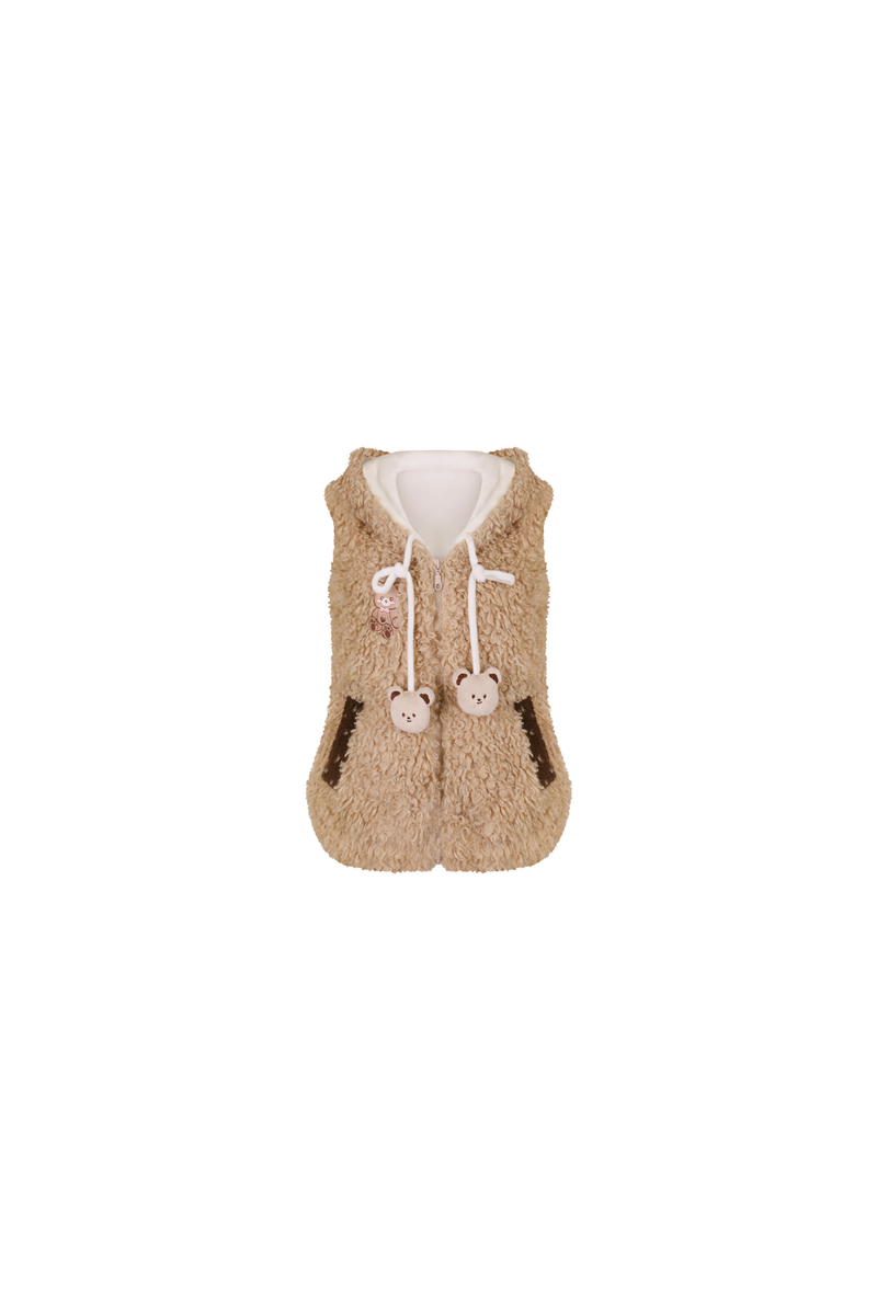 Bear Biscuit Vest + Knit + Pants