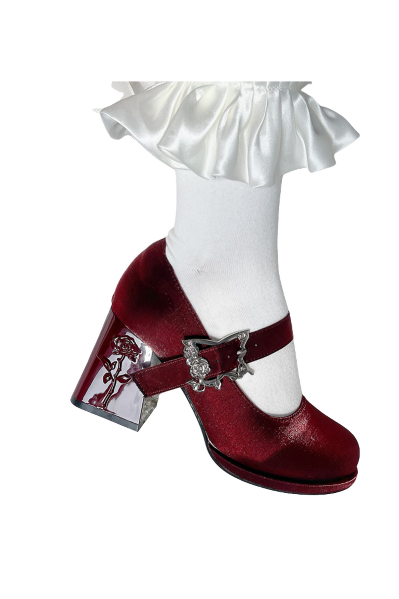 Floating Dreamland Platform Block Heel