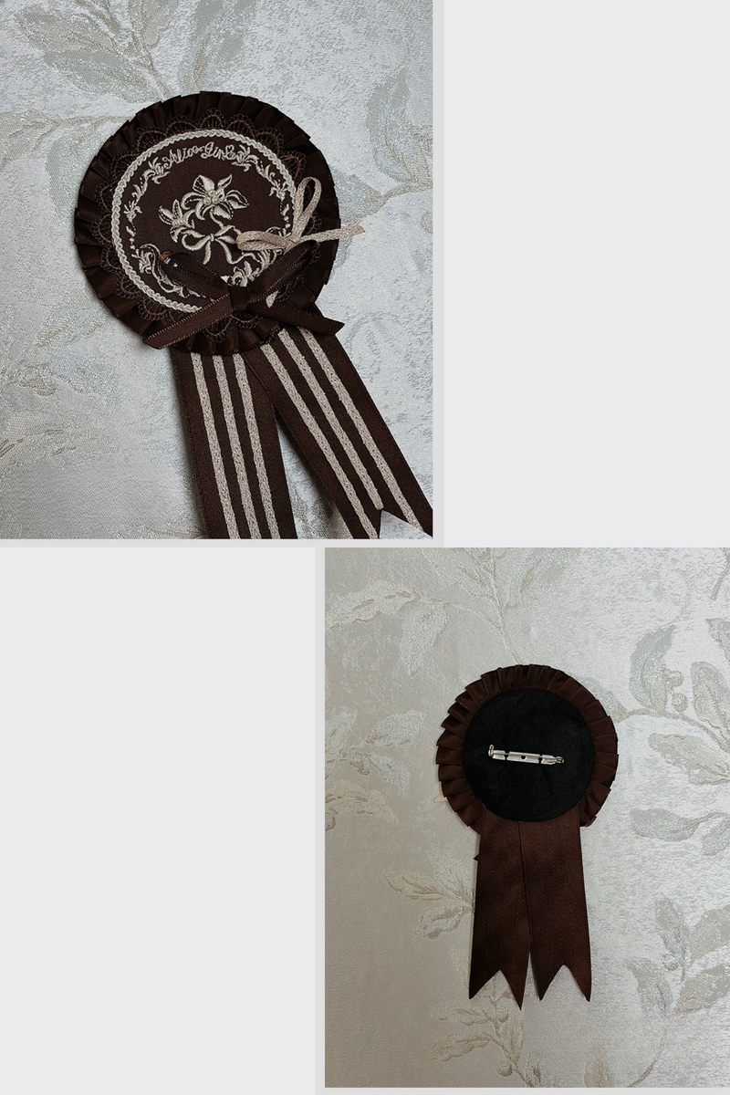 [pre-order Deadline: March 28] Victoria Duke Classic Ribbon Hat + Accessories
