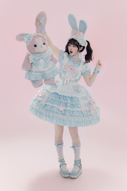 Sweet Lolita Cake Maid Dress